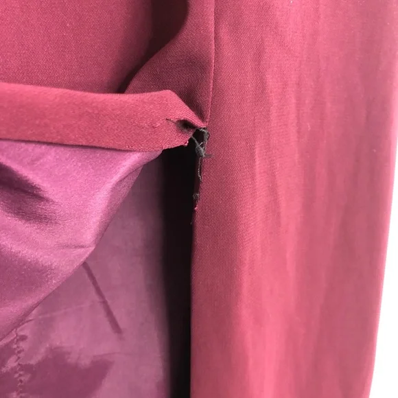 Jay Godfrey Harrah Gown Spaghetti Strap Slit Dress - Picture 5 of 16